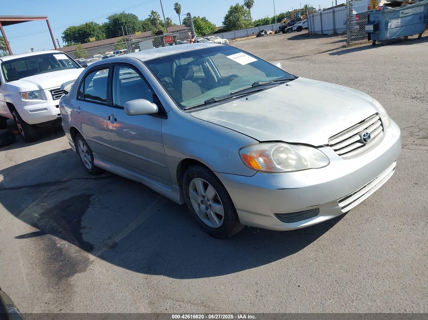 1NXBR32E13Z187444 2003 Toyota Corolla S auction photo 1