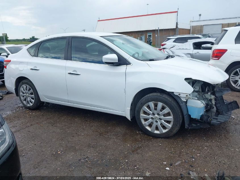 2015 Nissan Sentra Sv VIN: 3N1AB7AP1FL675051 Lot: 42616624