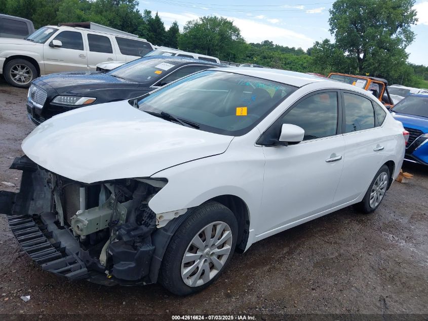 2015 Nissan Sentra Sv VIN: 3N1AB7AP1FL675051 Lot: 42616624
