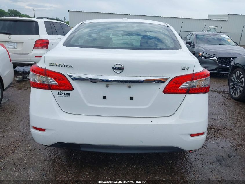 2015 Nissan Sentra Sv VIN: 3N1AB7AP1FL675051 Lot: 42616624