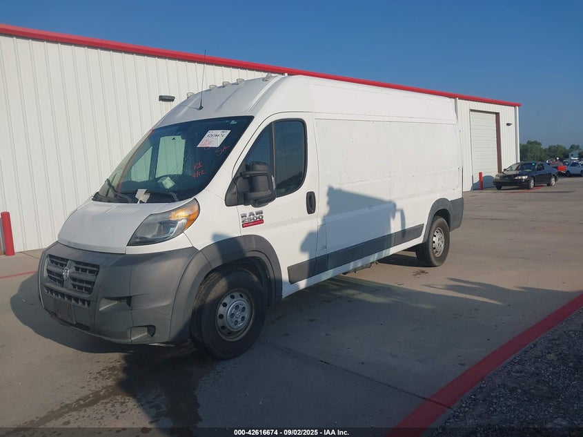 Vin: 3c6trvdg2ee120802, lot: 43109696, ram promaster 2500 high roof 20142