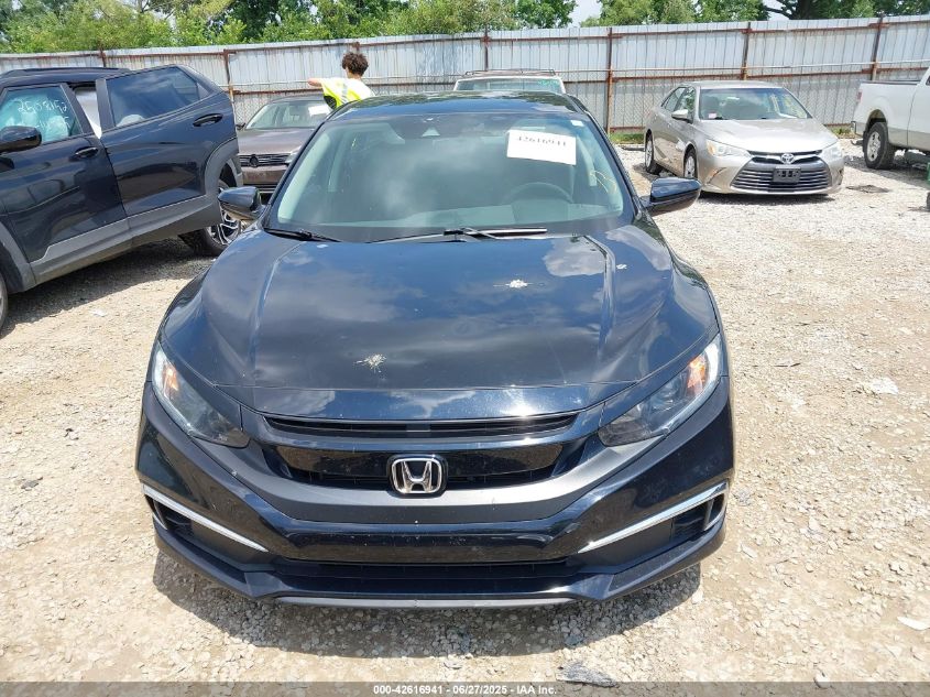 2020 Honda Civic Lx VIN: 19XFC2F69LE022843 Lot: 42616941