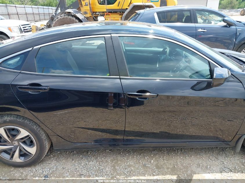 2020 Honda Civic Lx VIN: 19XFC2F69LE022843 Lot: 42616941