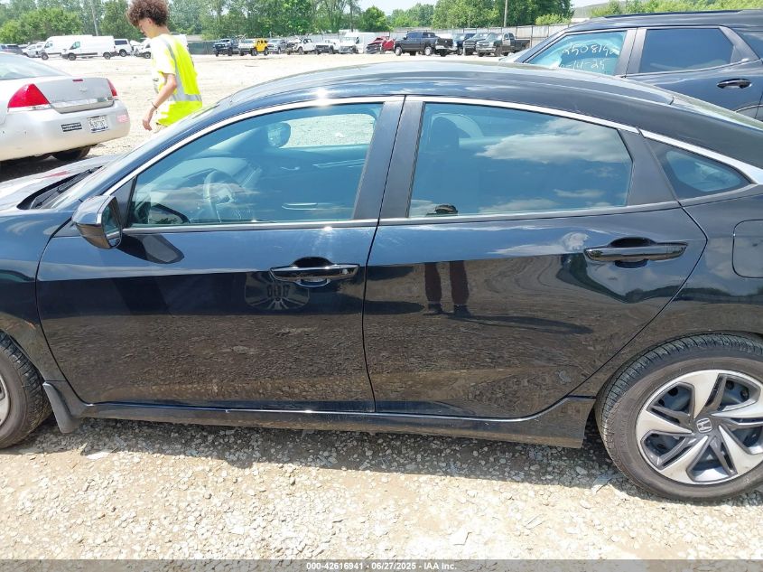 2020 Honda Civic Lx VIN: 19XFC2F69LE022843 Lot: 42616941