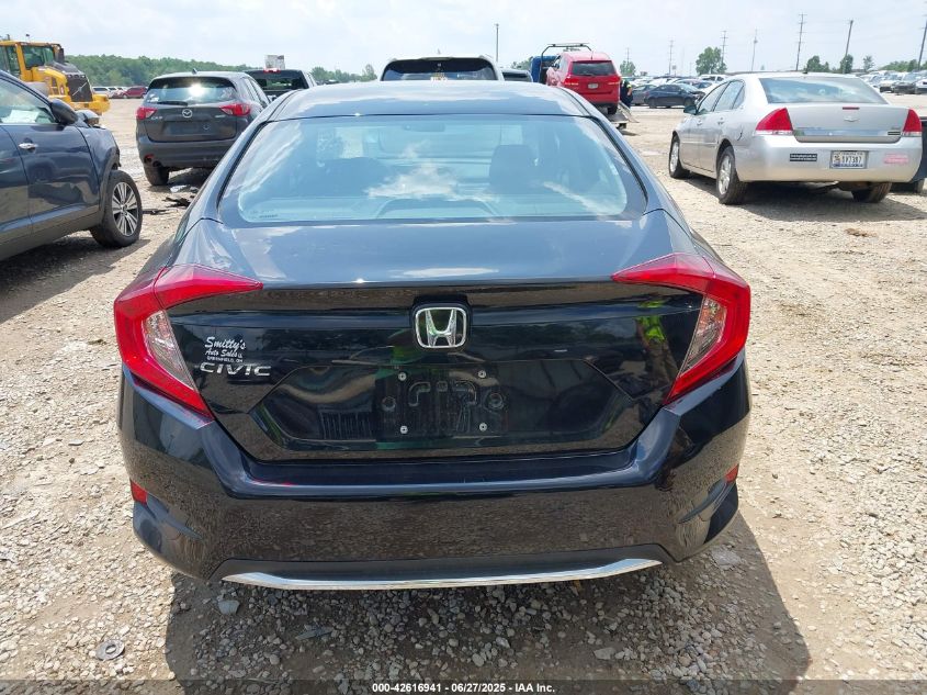 2020 Honda Civic Lx VIN: 19XFC2F69LE022843 Lot: 42616941