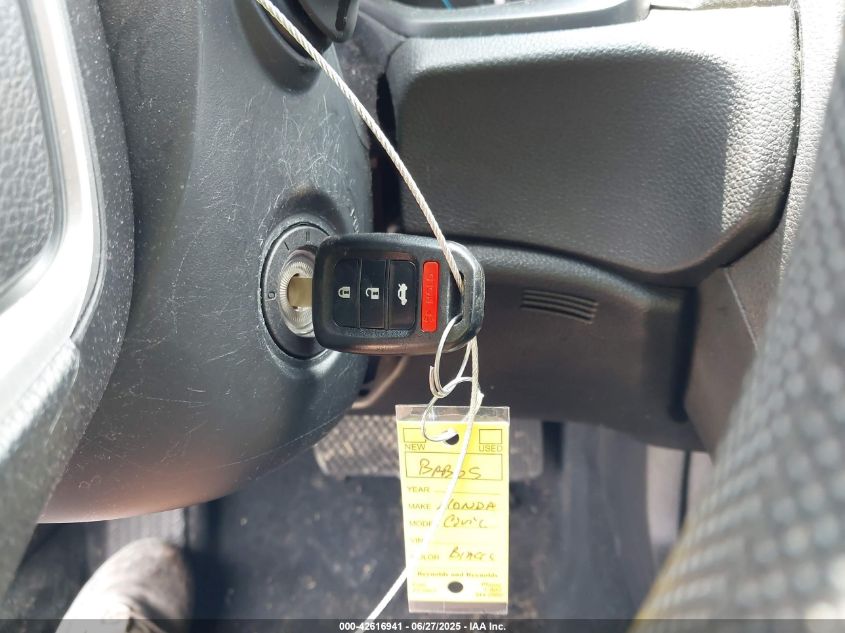 2020 Honda Civic Lx VIN: 19XFC2F69LE022843 Lot: 42616941