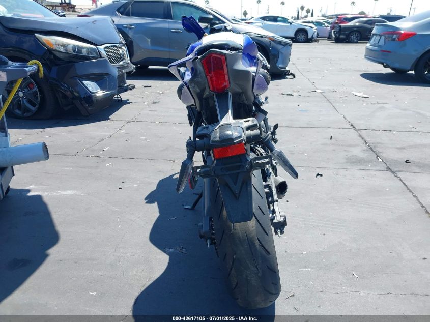 2024 Yamaha Yzfr7 VIN: JYARM38Y1RA002544 Lot: 42617105