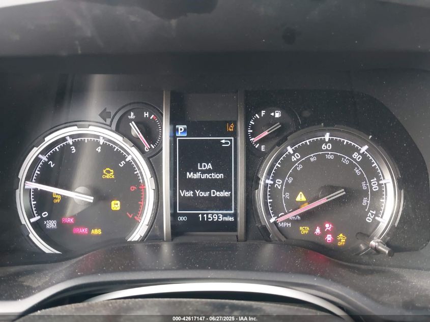 2024 Toyota 4Runner Trd Off Road Premium VIN: JTERU5JR2R629594 Lot: 42617147