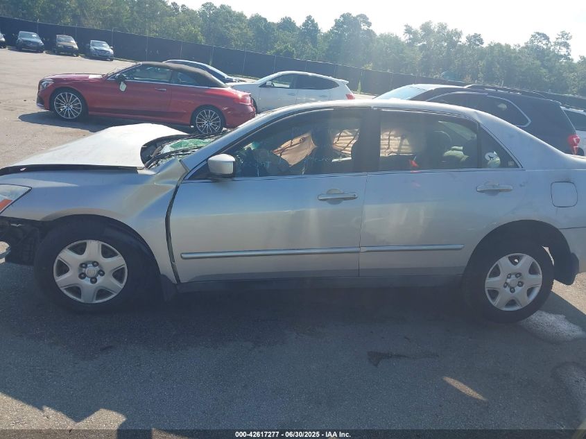 2007 Honda Accord 2.4 Lx VIN: 1HGCM564X7A152558 Lot: 42617277