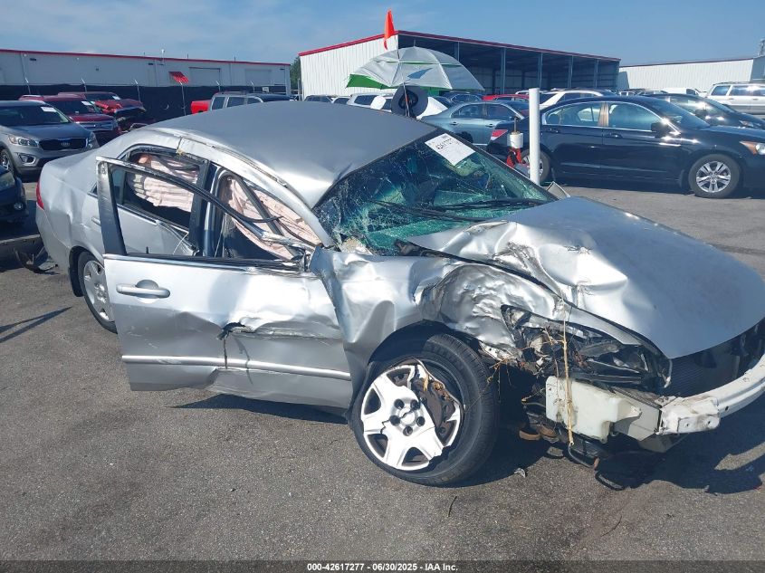 2007 Honda Accord 2.4 Lx VIN: 1HGCM564X7A152558 Lot: 42617277