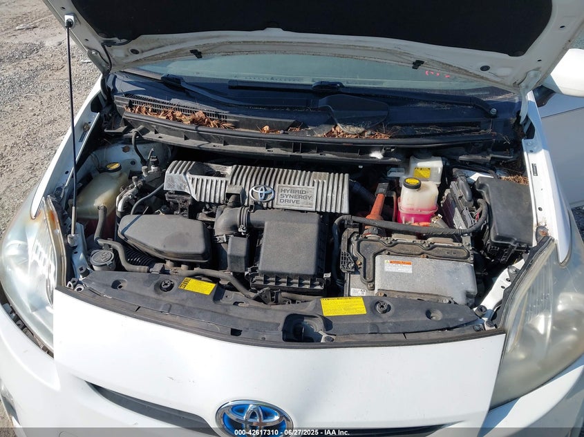 2011 TOYOTA PRIUS VIN: JTDKN3DU5B0323780