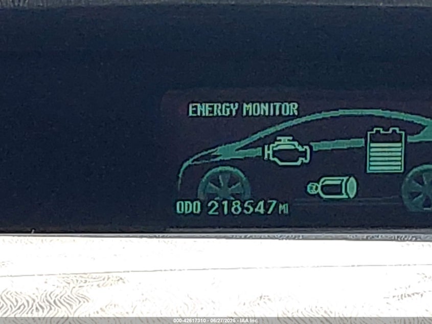 2011 TOYOTA PRIUS VIN: JTDKN3DU5B0323780