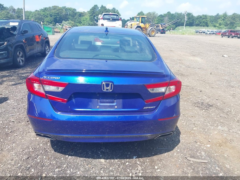 2018 HONDA ACCORD SPORT - 1HGCV1F39JA187046
