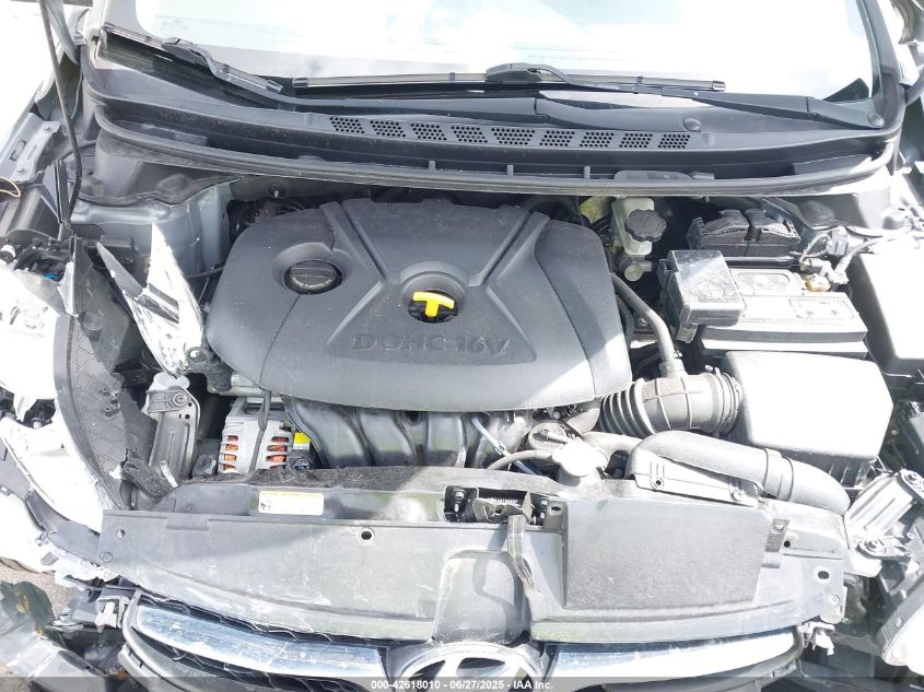 2013 Hyundai Elantra Gls VIN: 5NPDH4AE3DH162158 Lot: 42618010