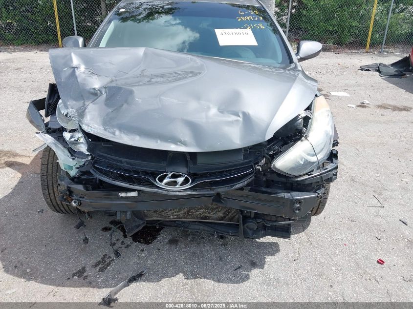 2013 Hyundai Elantra Gls VIN: 5NPDH4AE3DH162158 Lot: 42618010