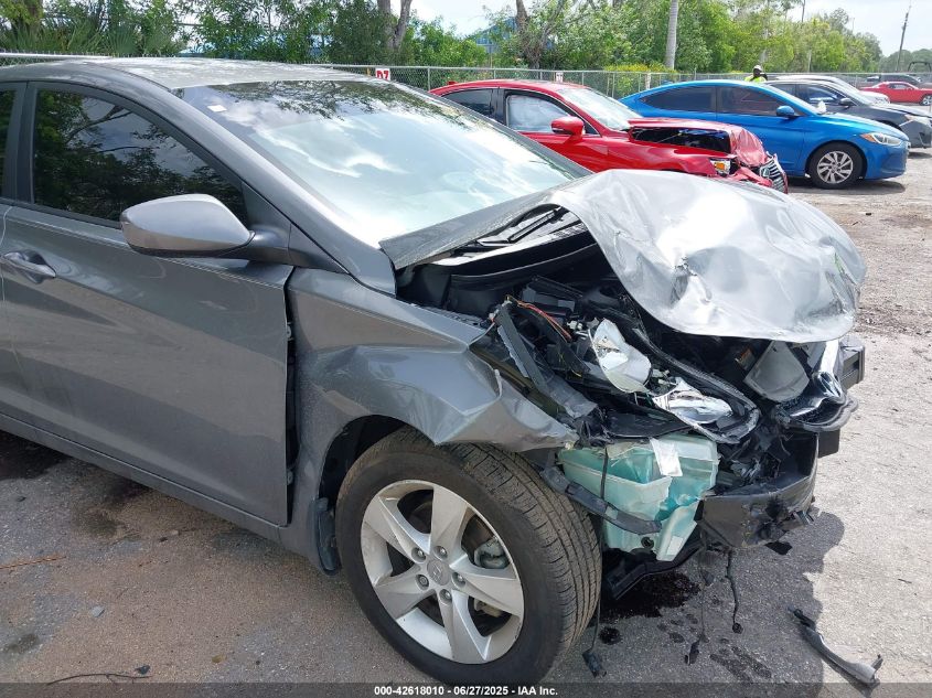 2013 Hyundai Elantra Gls VIN: 5NPDH4AE3DH162158 Lot: 42618010