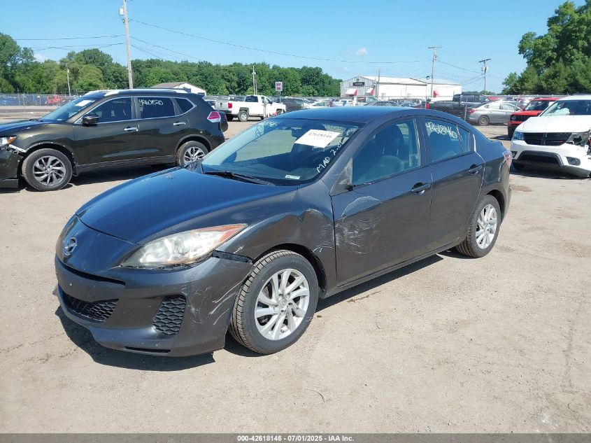 2012 Mazda Mazda3 I Touring VIN: JM1BL1VFXC1514519 Lot: 42618146