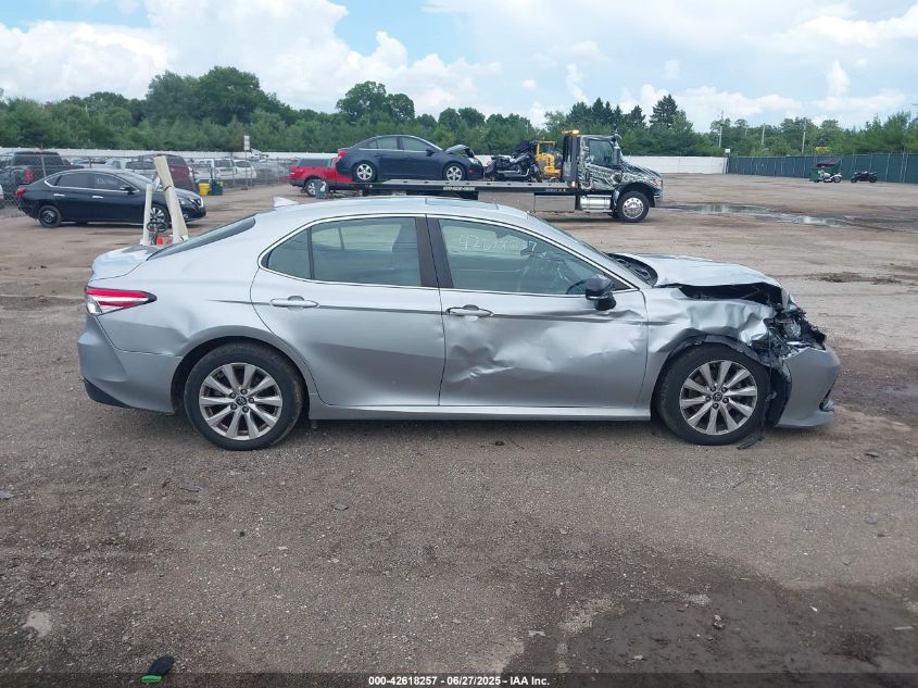 2019 Toyota Camry Le VIN: 4T1B11HK7KU245287 Lot: 42618257