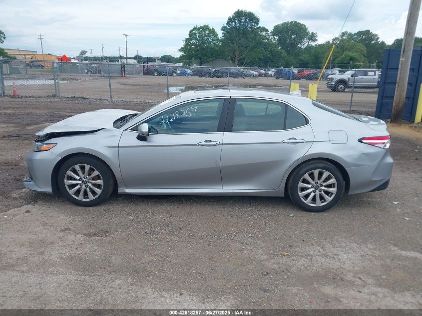 2019 Toyota Camry Le VIN: 4T1B11HK7KU245287 Lot: 42618257
