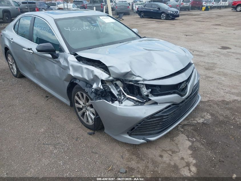 2019 Toyota Camry Le VIN: 4T1B11HK7KU245287 Lot: 42618257