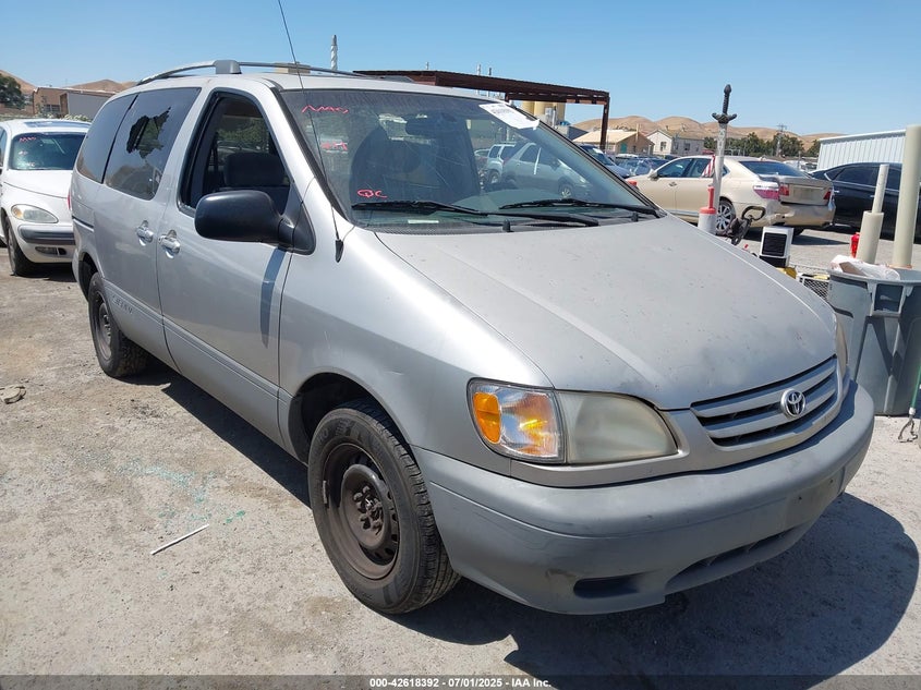4T3ZF19C61U412350 2001 Toyota Sienna Ce auction photo 1