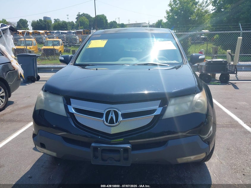 2007 Acura Mdx Technology Package VIN: 2HNYD28387H535725 Lot: 42618800