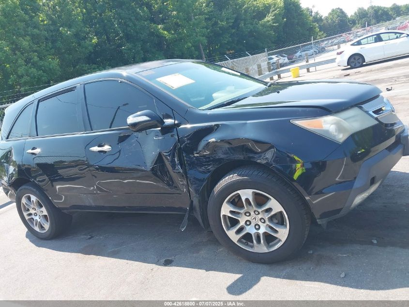 2007 Acura Mdx Technology Package VIN: 2HNYD28387H535725 Lot: 42618800