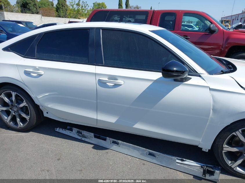 2025 Honda Civic Hybrid Sport/Sport Touring VIN: 2HGFE4F8XSH323665 Lot: 42619150