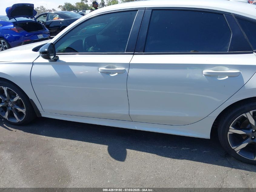 2025 Honda Civic Hybrid Sport/Sport Touring VIN: 2HGFE4F8XSH323665 Lot: 42619150