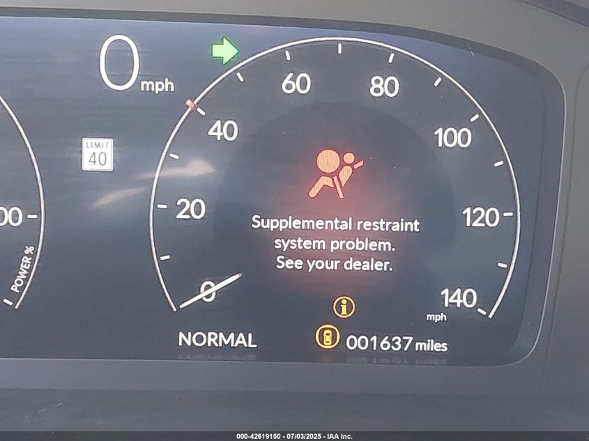 2025 Honda Civic Hybrid Sport/Sport Touring VIN: 2HGFE4F8XSH323665 Lot: 42619150