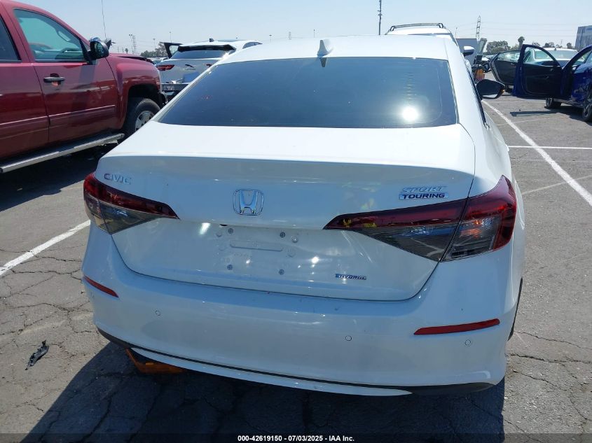 2025 Honda Civic Hybrid Sport/Sport Touring VIN: 2HGFE4F8XSH323665 Lot: 42619150