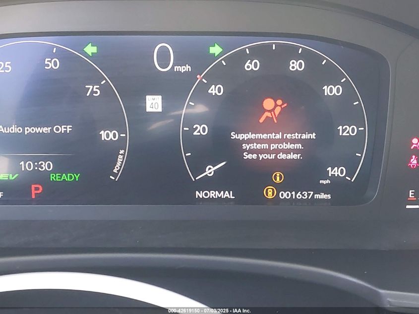 2025 Honda Civic Hybrid Sport/Sport Touring VIN: 2HGFE4F8XSH323665 Lot: 42619150