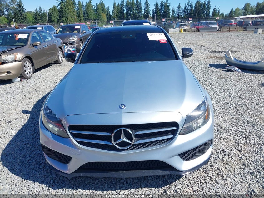 2017 MERCEDES-BENZ C 300 4MATIC/LUXURY 4MATIC/SPORT 4MATIC - 55SWF4KB8HU194612
