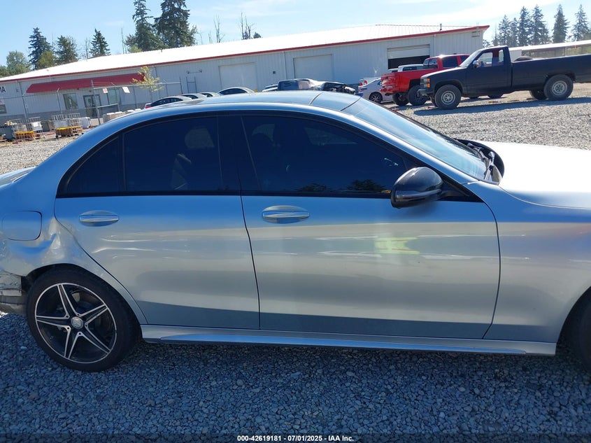 2017 MERCEDES-BENZ C 300 4MATIC/LUXURY 4MATIC/SPORT 4MATIC - 55SWF4KB8HU194612