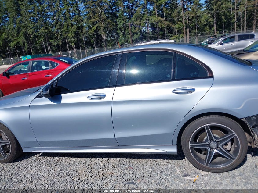 2017 MERCEDES-BENZ C 300 4MATIC/LUXURY 4MATIC/SPORT 4MATIC - 55SWF4KB8HU194612