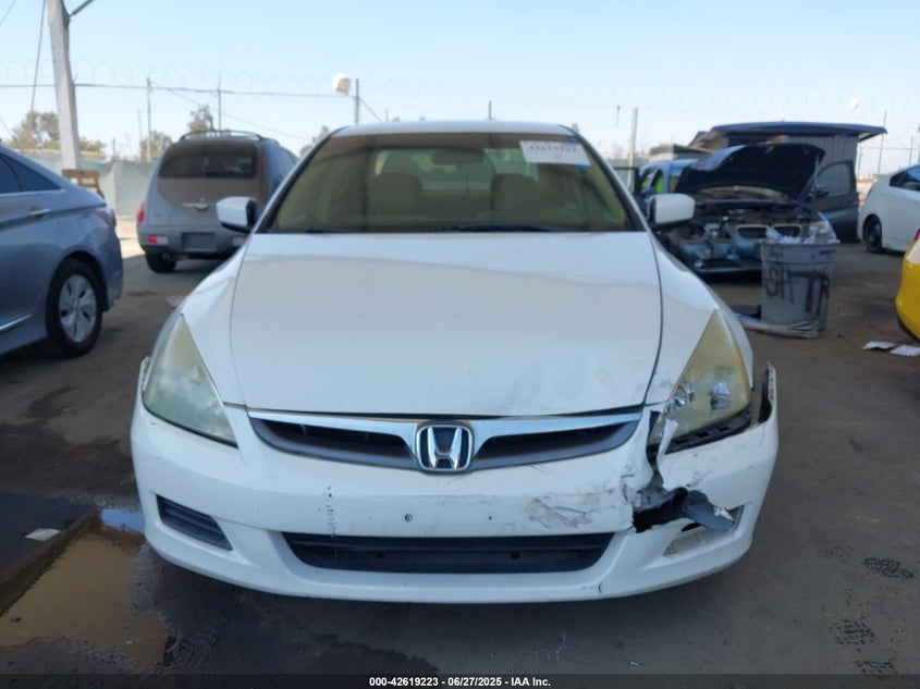 2007 HONDA ACCORD VIN: 1HGCM66417A039927