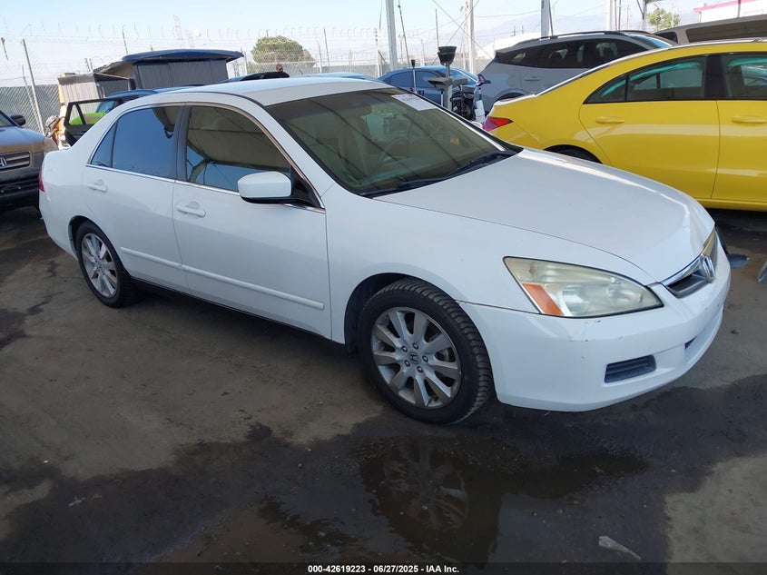 1HGCM66417A039927 2007 Honda Accord 3.0 Se auction photo 1