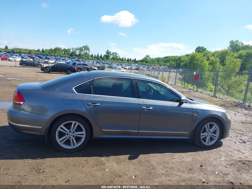 2015 VOLKSWAGEN PASSAT 2.0L TDI SEL PREMIUM - 1VWCV7A31FC086648