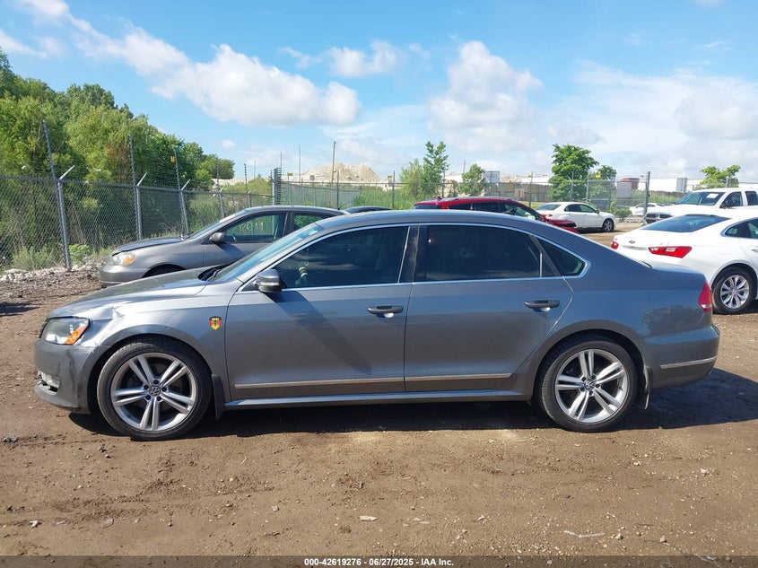 2015 VOLKSWAGEN PASSAT 2.0L TDI SEL PREMIUM - 1VWCV7A31FC086648
