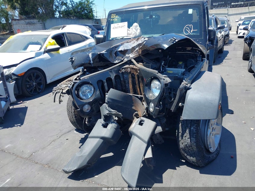 2017 JEEP WRANGLER UNLIMITED SPORT 4X4 - 1C4HJWDG1HL551090