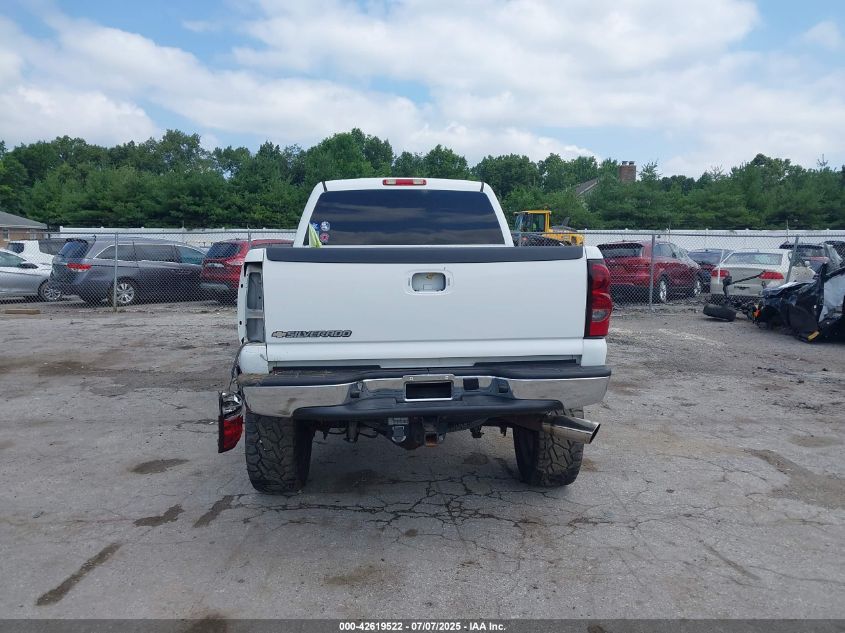2006 Chevrolet Silverado 2500Hd Lt1 VIN: 1GCHK23DX6F154390 Lot: 42619522