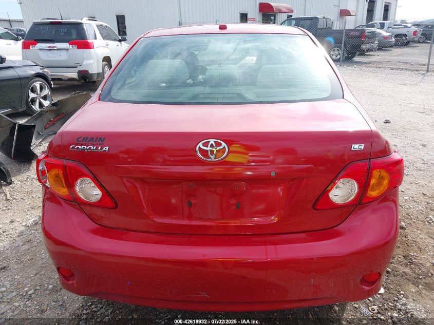 2009 Toyota Corolla Le/S/Xle VIN: JTDBL40E29J021488 Lot: 42619932