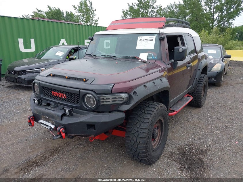 2007 TOYOTA FJ CRUISER VIN: JTEBU11F770043147