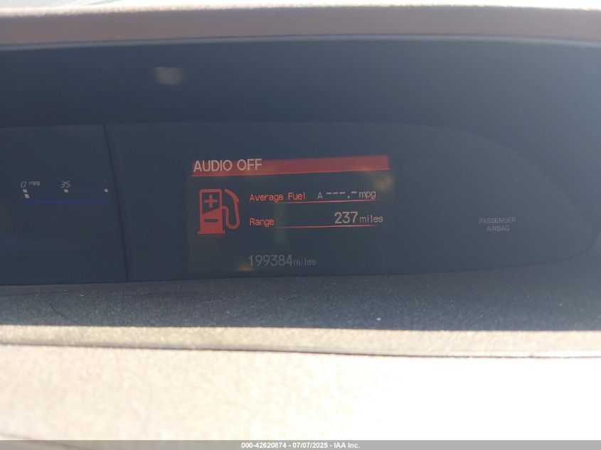 2012 Honda Civic Lx VIN: 19XFB2F57CE048836 Lot: 42620874