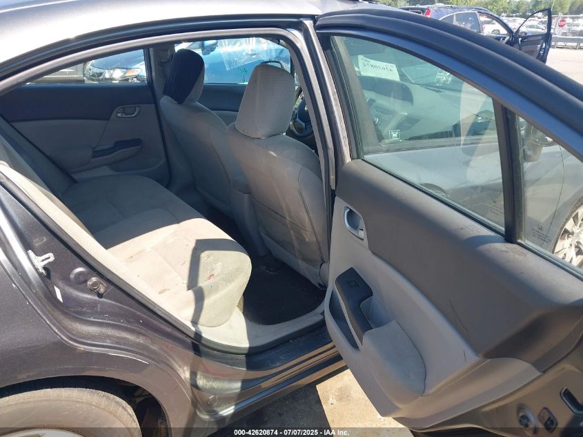 2012 Honda Civic Lx VIN: 19XFB2F57CE048836 Lot: 42620874