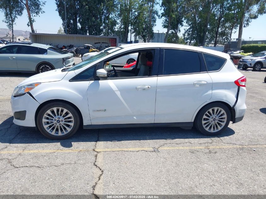 2017 Ford C-Max Hybrid Se VIN: 1FADP5AU1HL111796 Lot: 42620917
