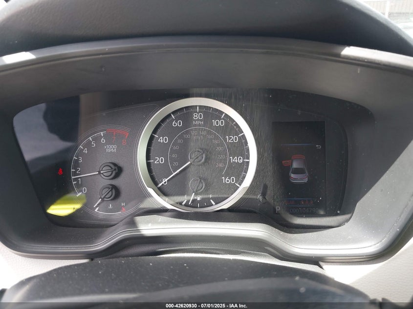 VIN JTDEPRAE7LJ061666 2020 TOYOTA COROLLA LE