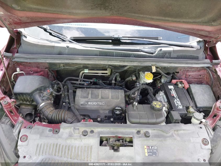 2016 Chevrolet Trax 1Ls VIN: 3GNCJKSBXGL115472 Lot: 42621171