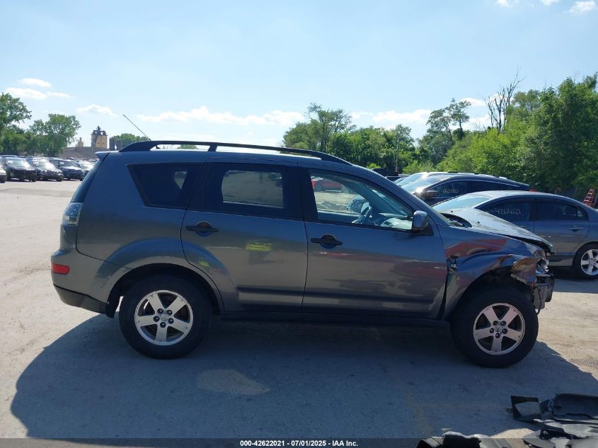 2007 Mitsubishi Outlander Ls VIN: JA4MT31X97U004650 Lot: 42622021