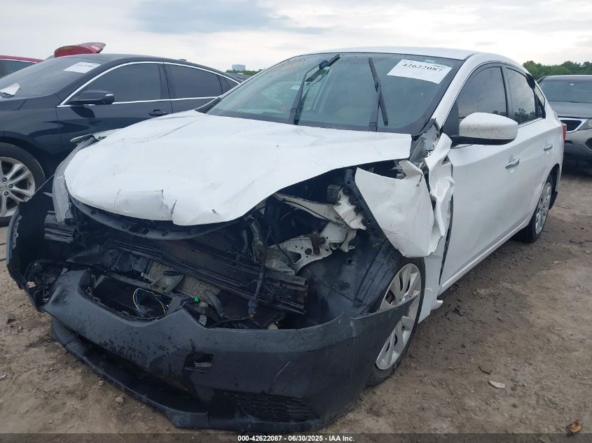 2017 Nissan Sentra S VIN: 3N1AB7AP8HY221613 Lot: 42622087